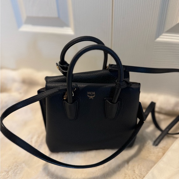 MCM Handbags - Authentic MCM Black Crossbody Bag